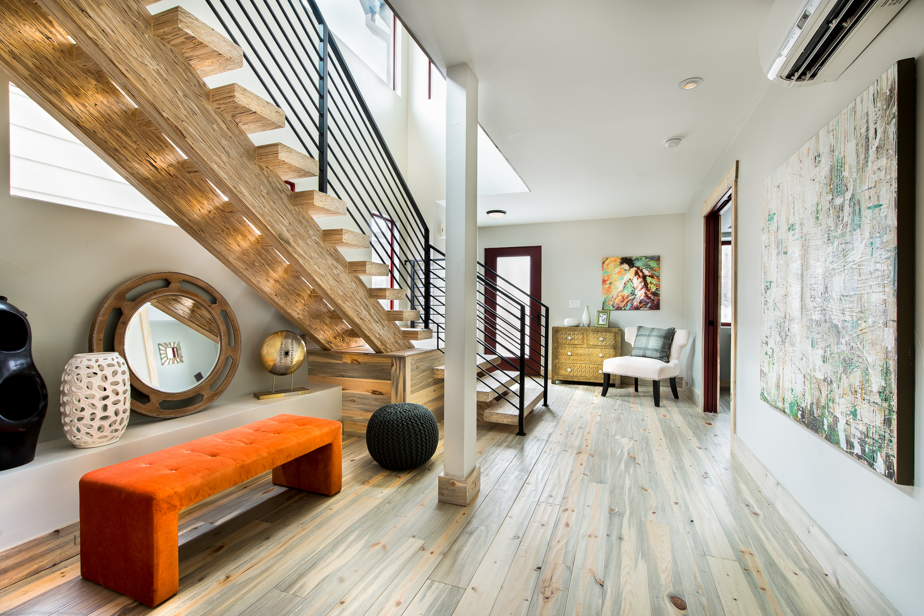 Foyer & Parallam Custom Stair