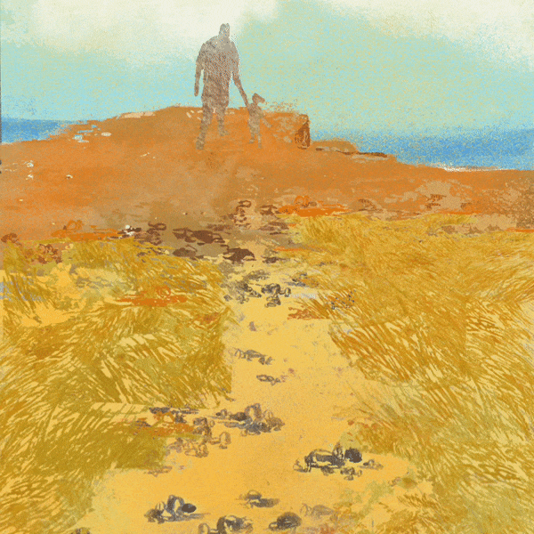 Cabo Rojo Father + Child.gif