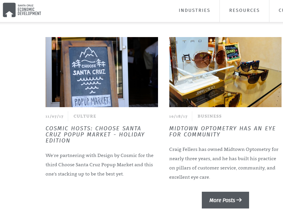 Featured on Choose Santa Cruz