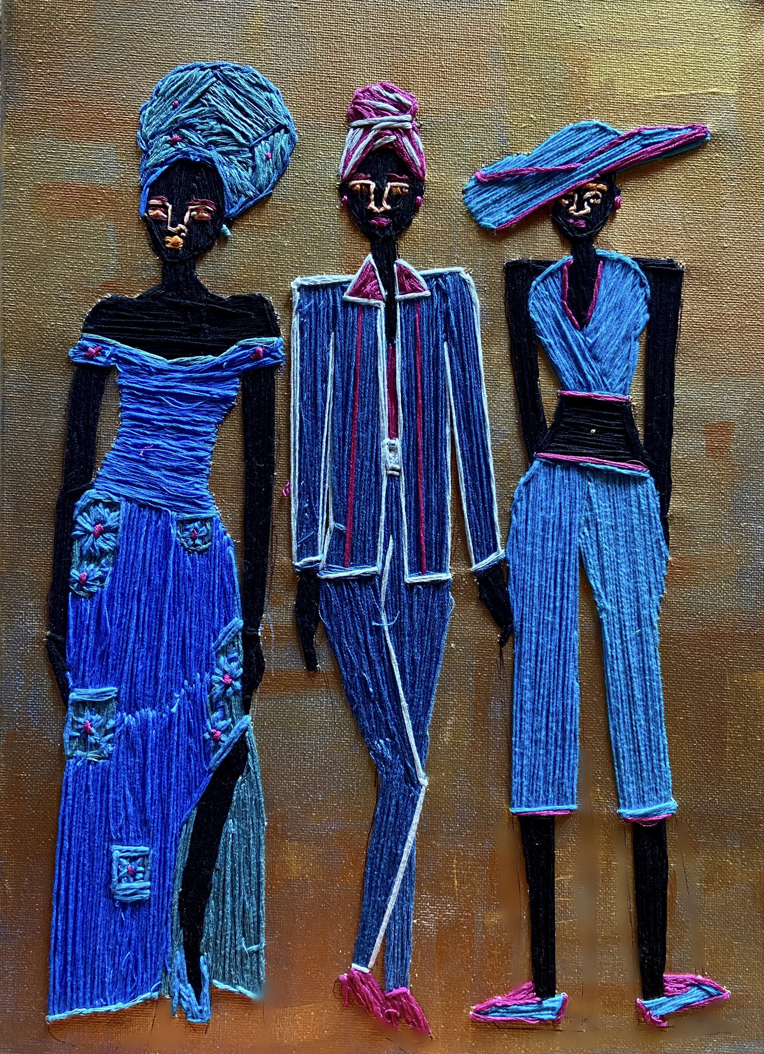 “Ladies in Blue”