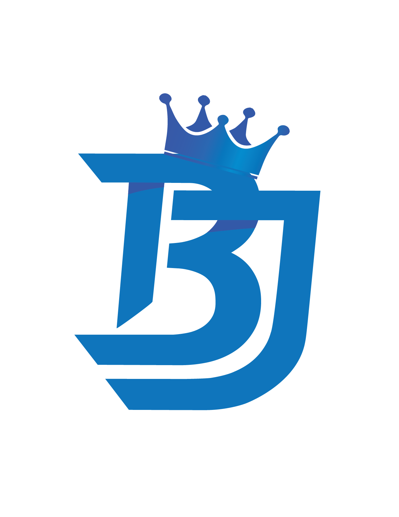 The initials BJ logo is simple and modern 5163634 Vector Art at Vecteezy