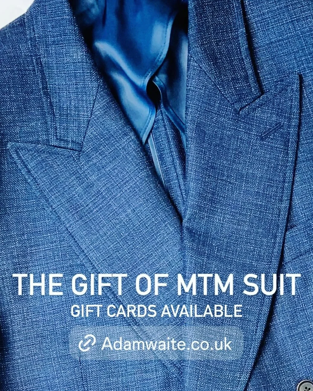 GIFT SEASON IS APPROACHING 

WHY NOT GOFT A TAILORED SUIT FOR HIM.

#menswear #tailoring #bespoke #gift #mensfashion #fashion #suit #jacket #tweed #wool #sustainable 
#christmas #loved #giftcard #satorial