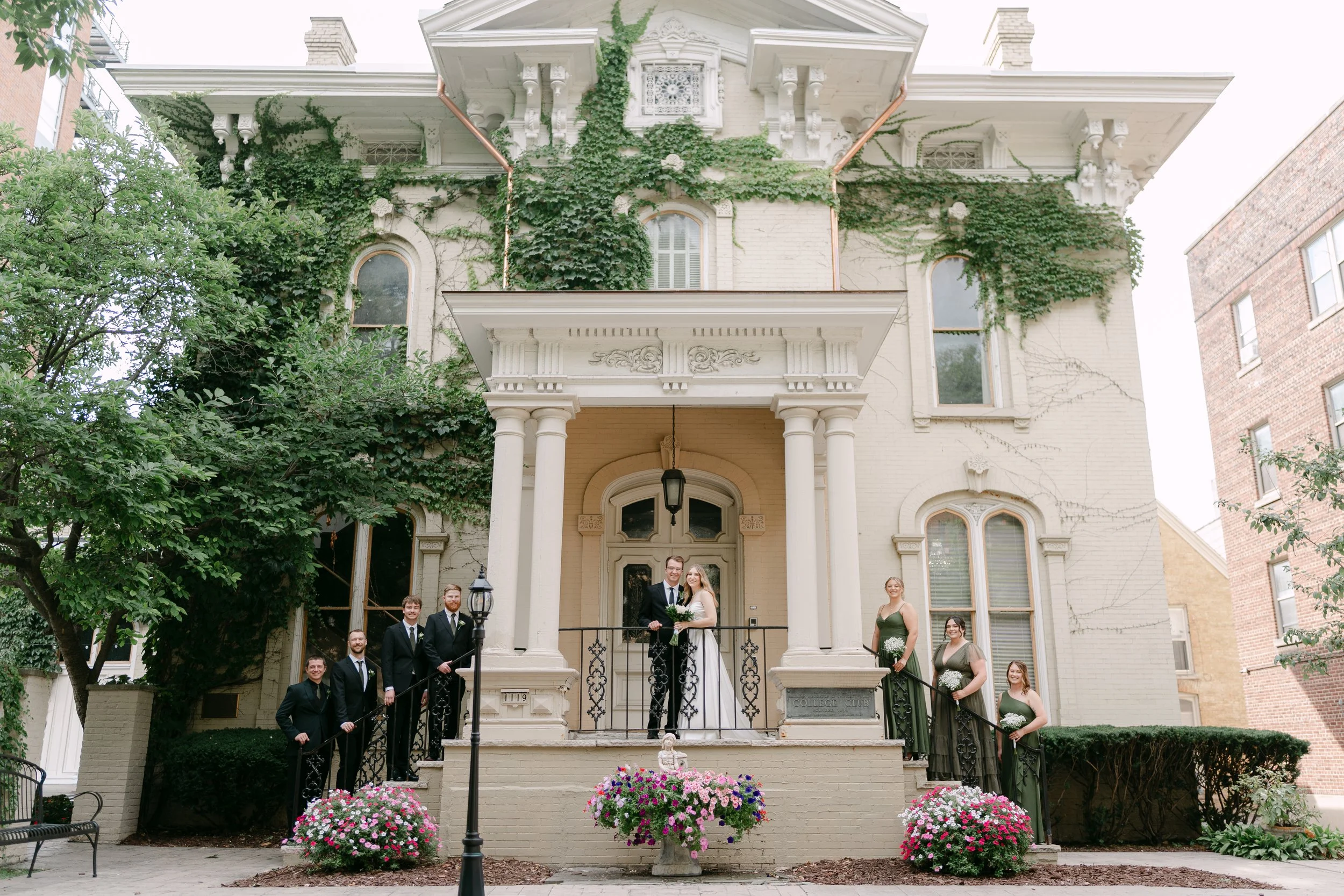 Wedding photography at The Fitzgerald Milwaukee Wisconsin