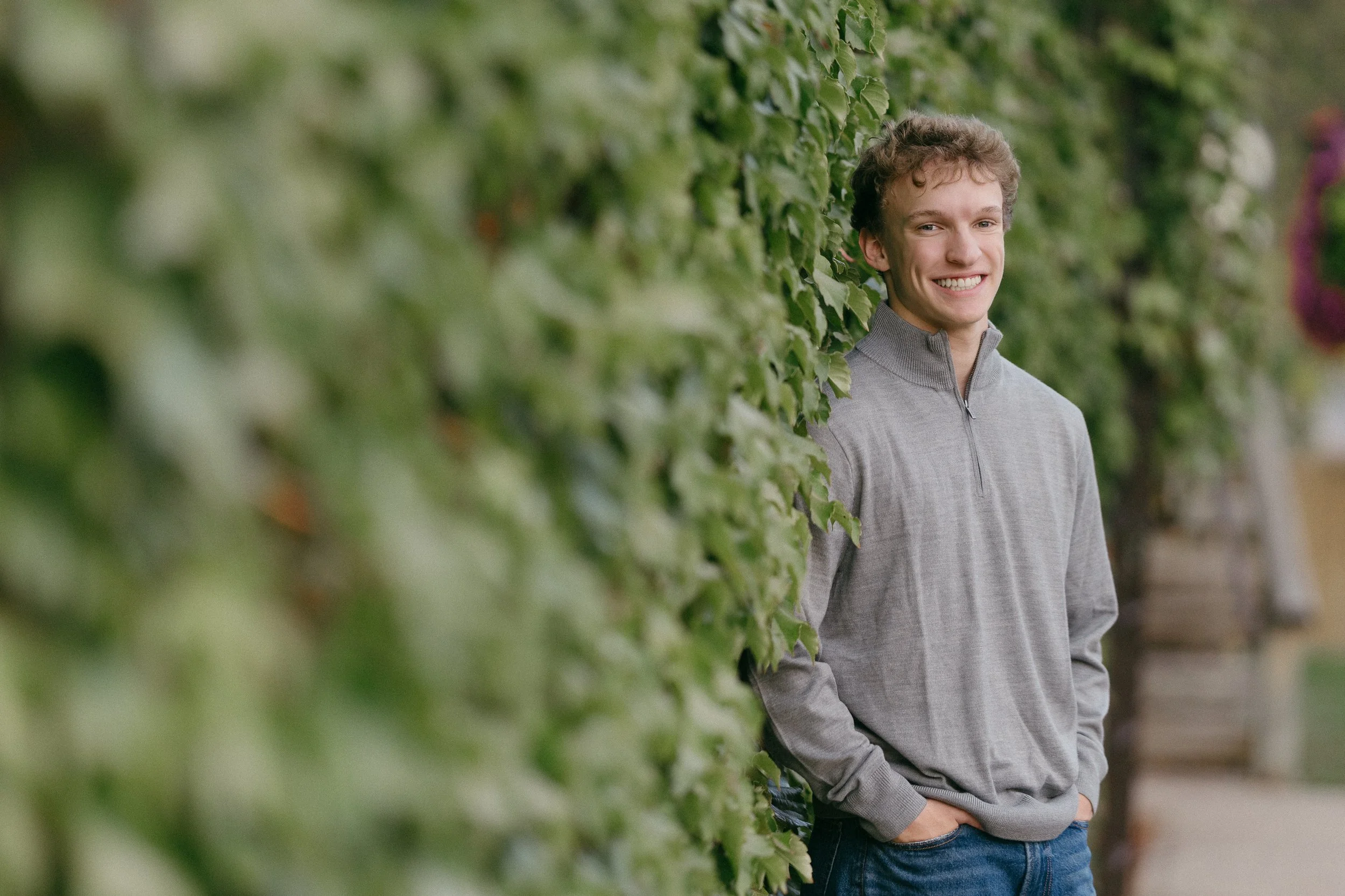 Natural light senior photos West Bend Wisconsin