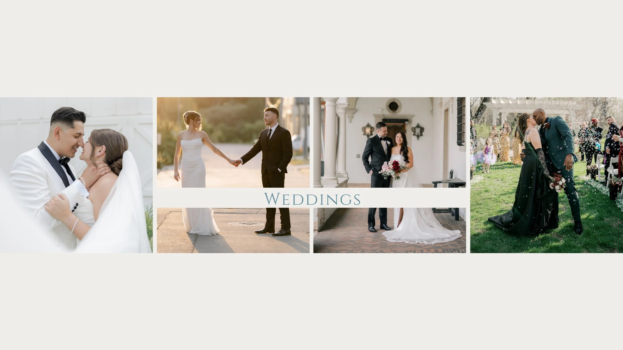 Photos of couples from various weddings in and around the Milwaukee, Wisconsin area.