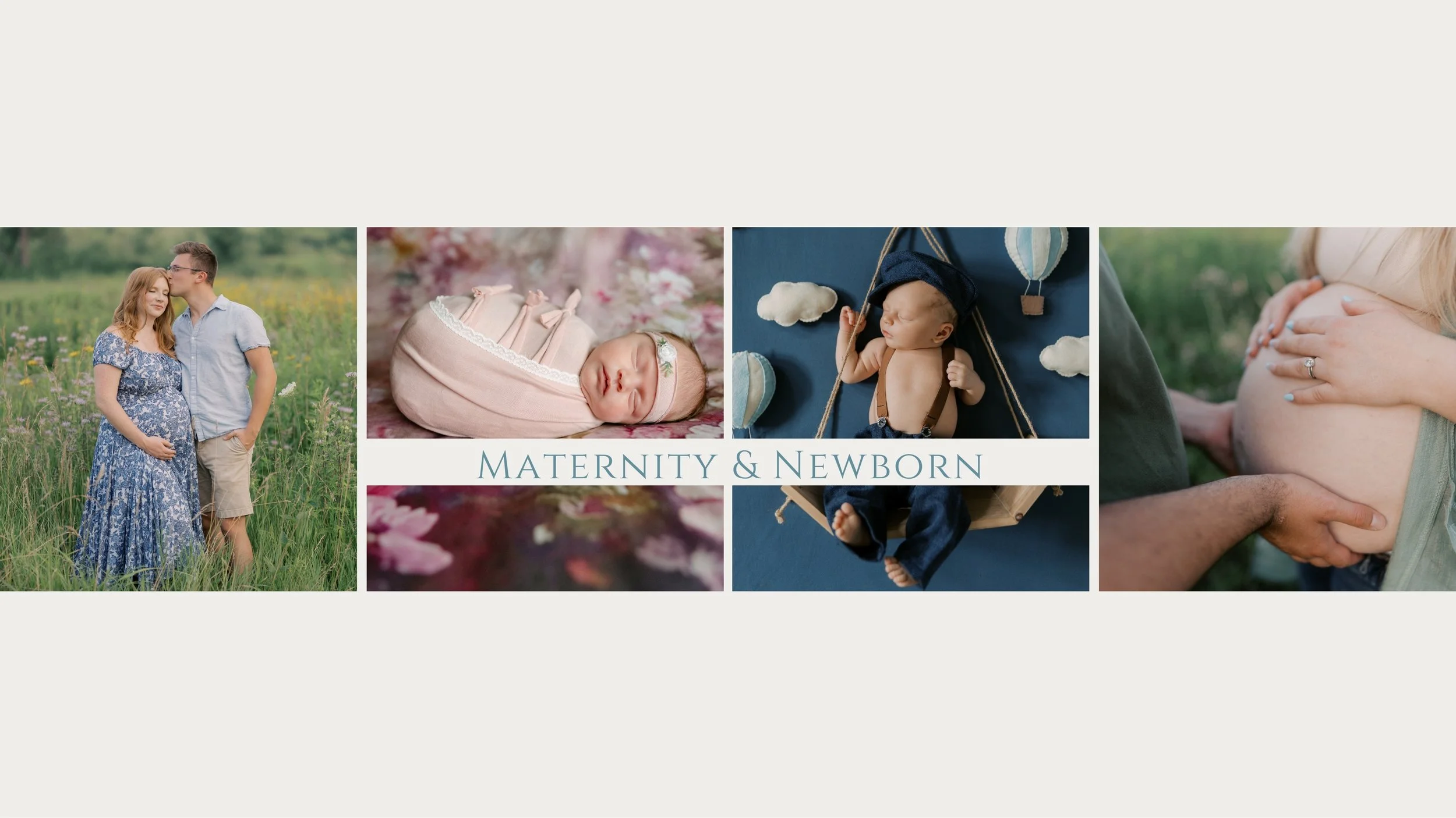 Beautiful maternity and newborn photos taken in and around West Bend, Wisconsin