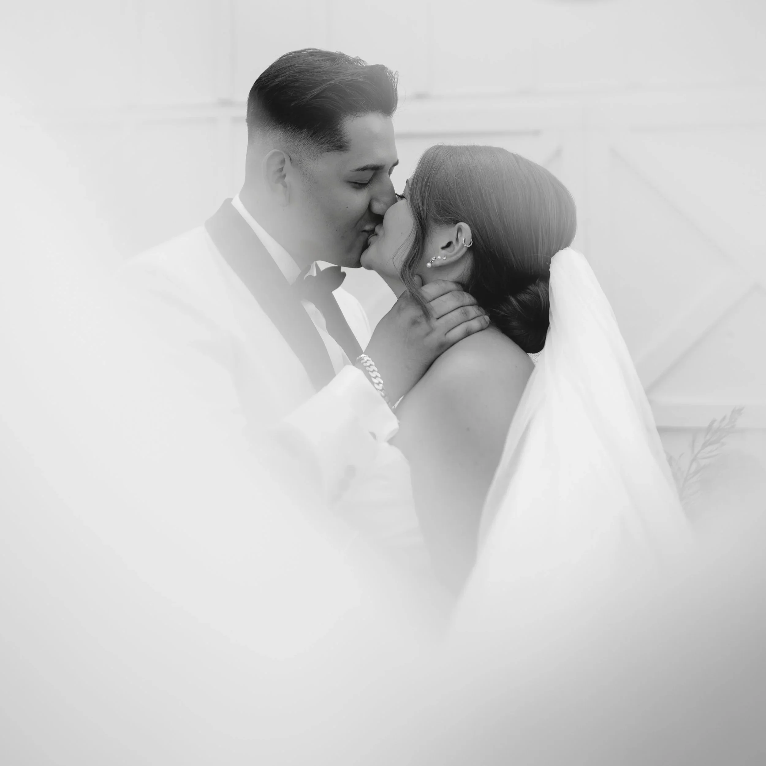 Modern wedding celebration at Fete in Milwaukee photographed by wedding photographer