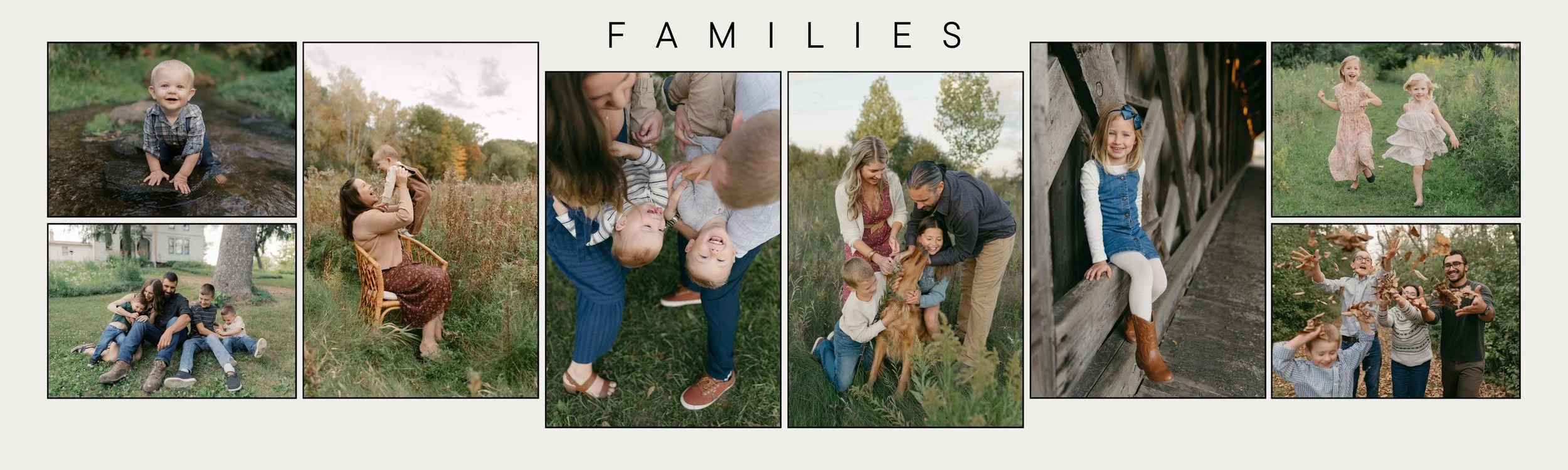 Documentary photos of families in and around West Bend, Wisconsin.