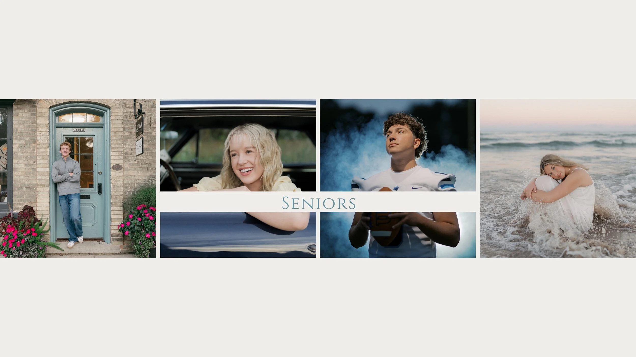 Unique and classic portraits of high school seniors around West Bend, Wisconsin.