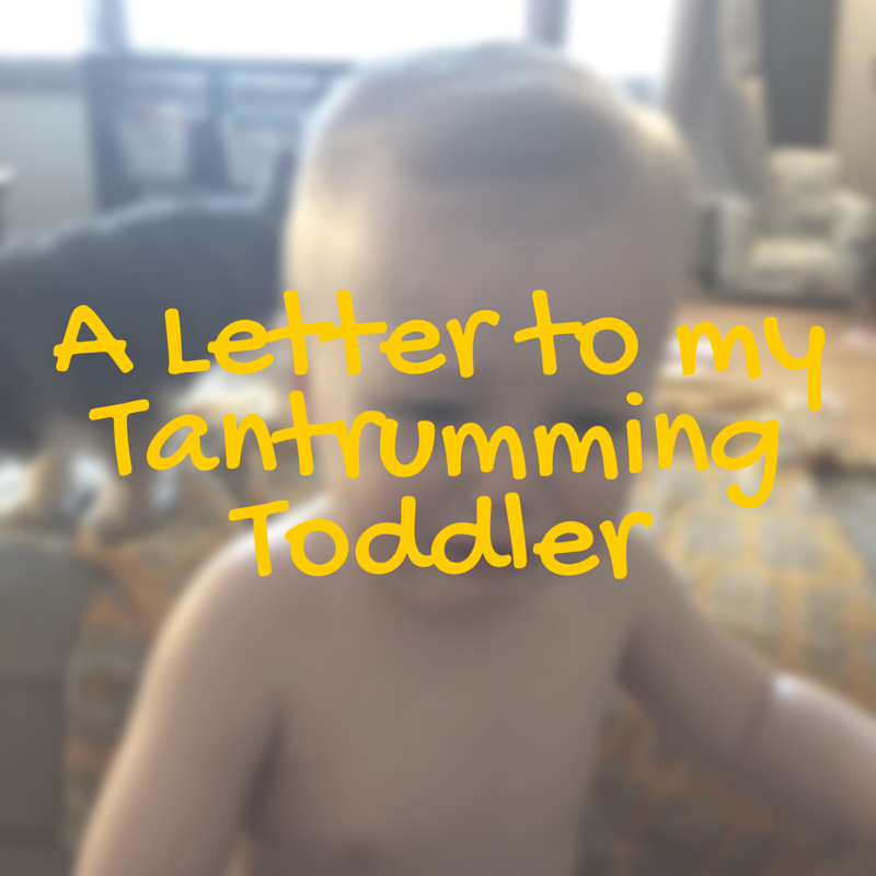 Tantrumming Toddler | momming is hard