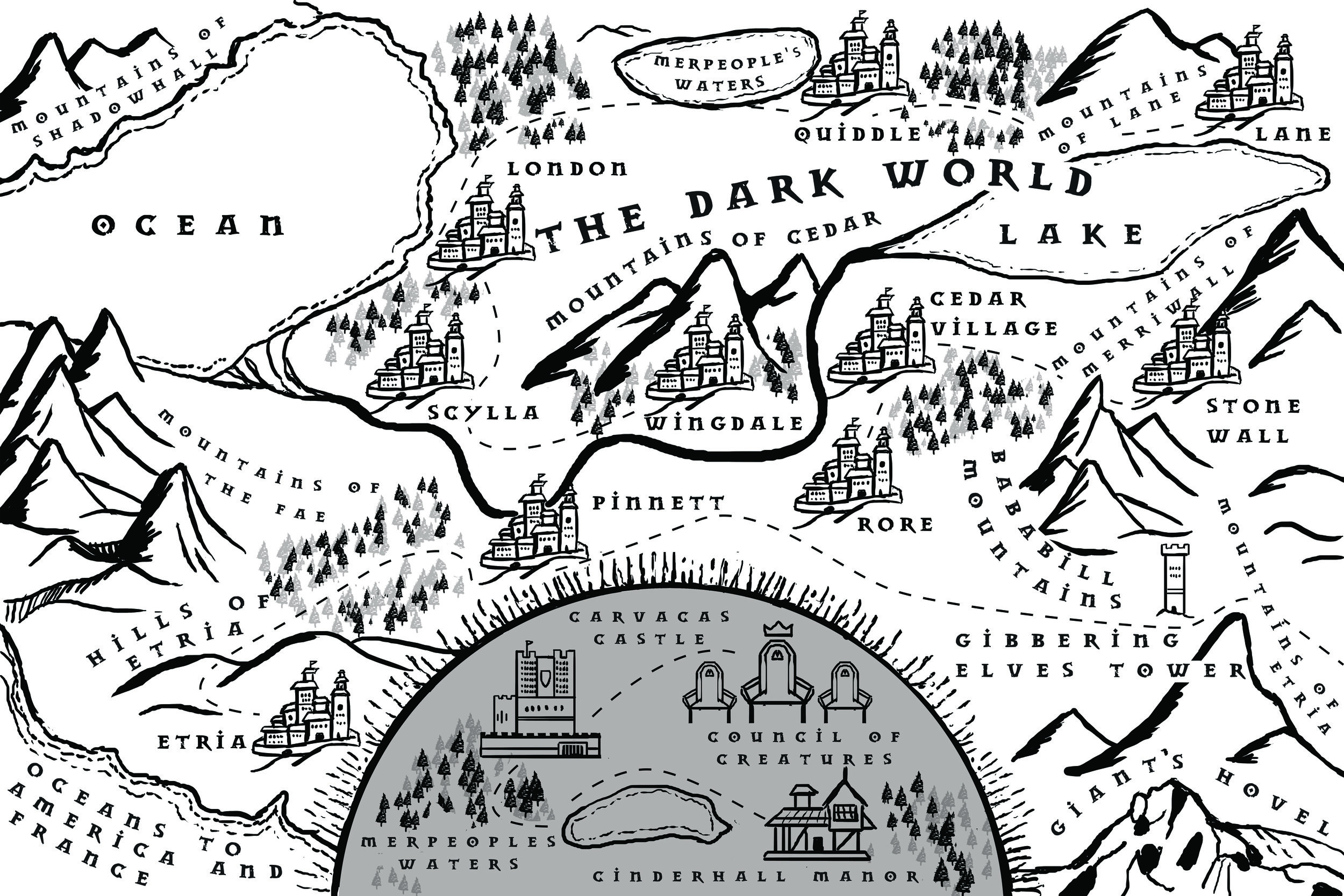 the dark world series map