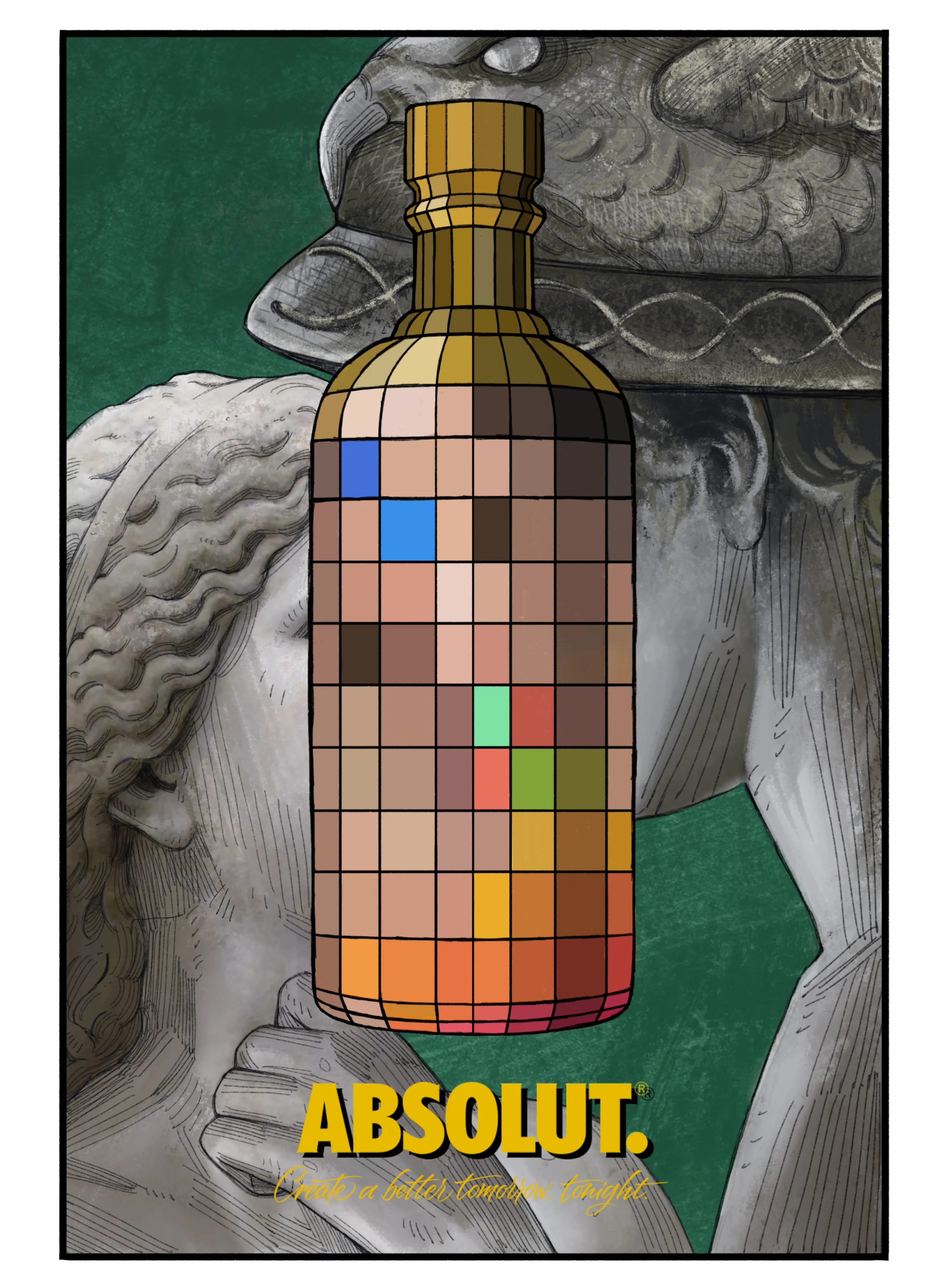 Absolut Vodka - Poster Design