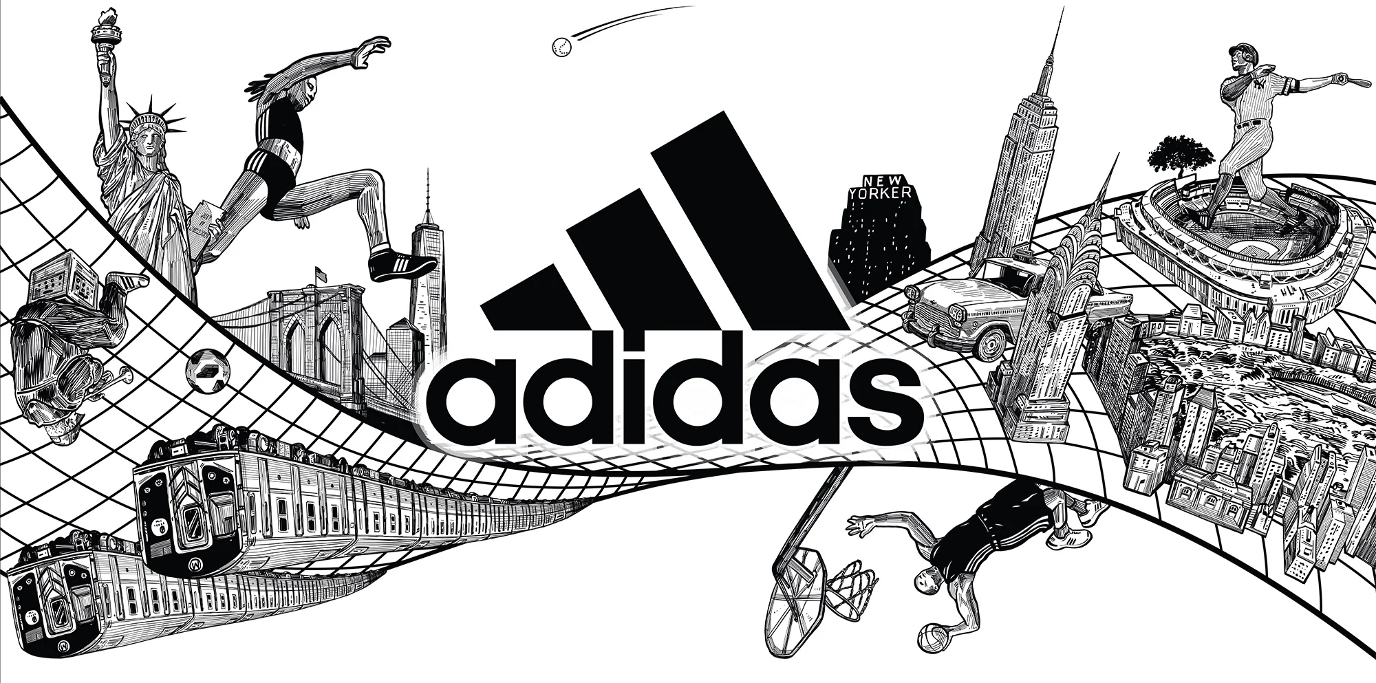 Adidas - Mural Design