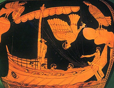 Greek Mermaid Illustration