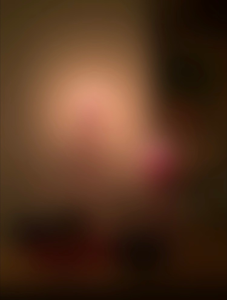 Untitled (table), Archival Inkjet print from broken iPhone camera, dimensions variable, 2017