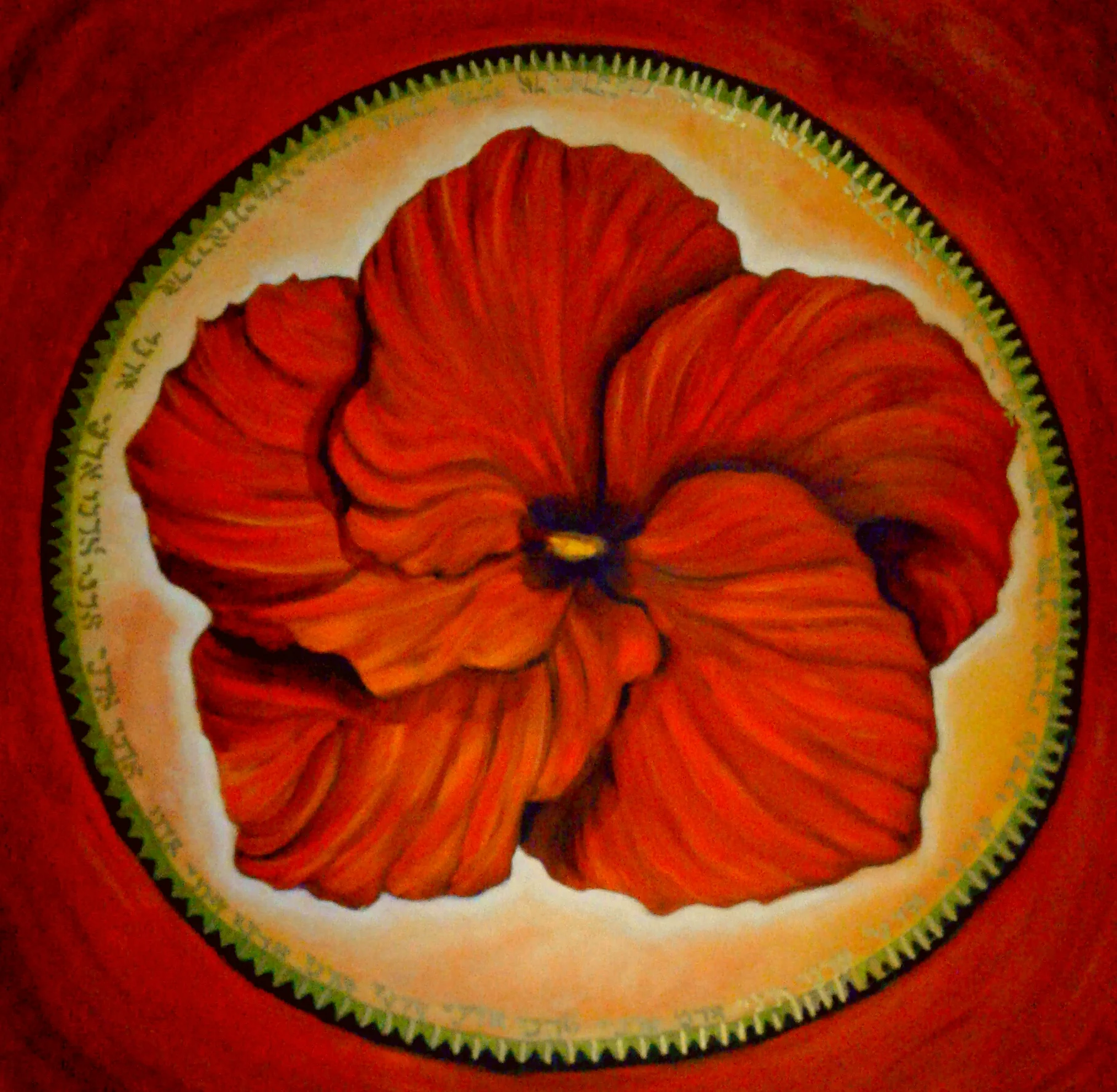 Root Chakra Flower 2013 CAL