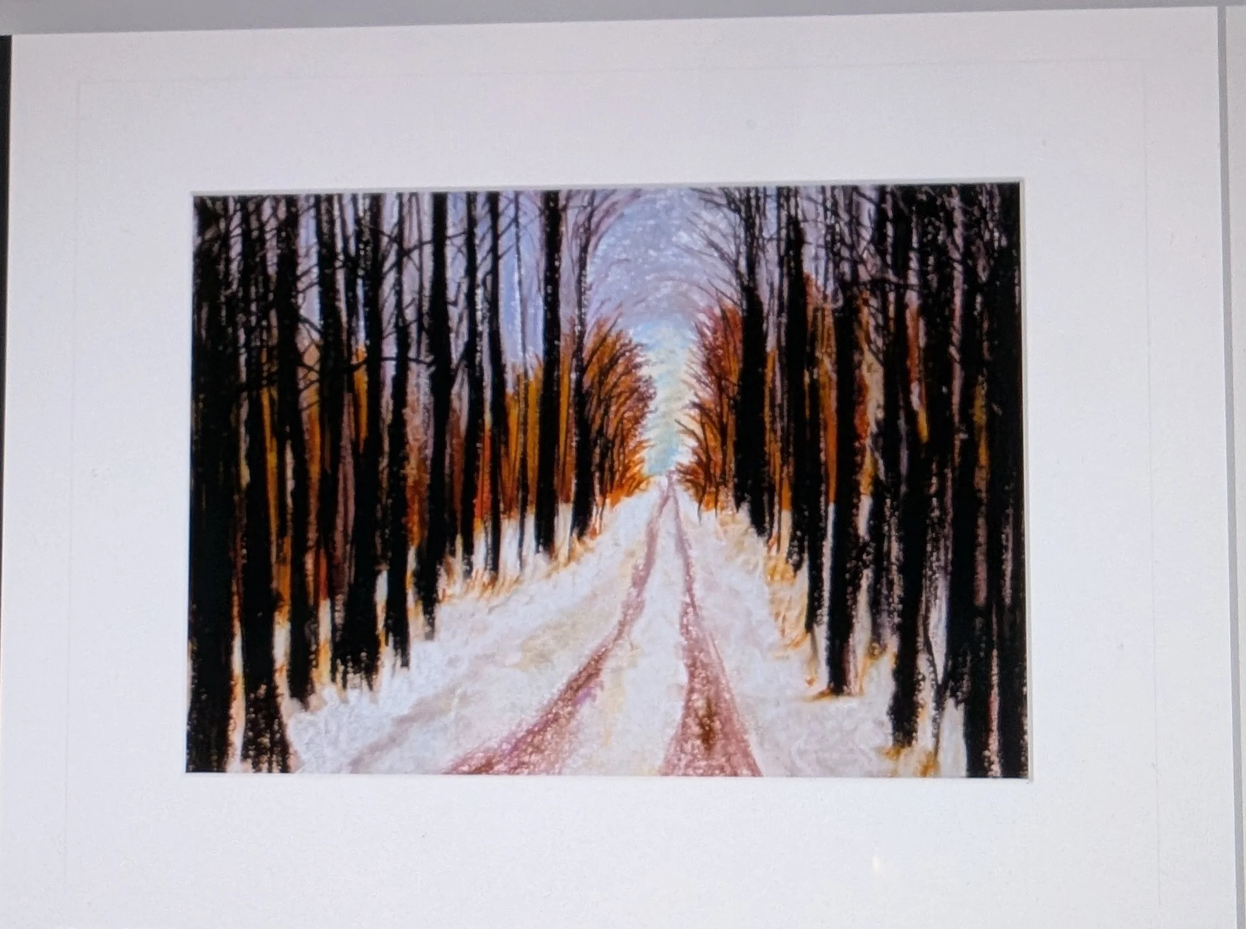 Private Drive Fall print matted.jpg