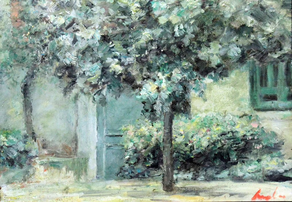 Courtyard at the Irish College