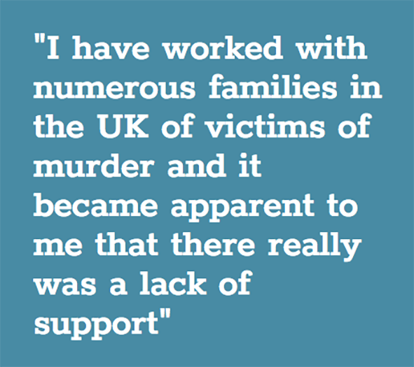Quote from Tony Blockley, University of Derby's Lecturer in the Psychology of Criminal Investigation