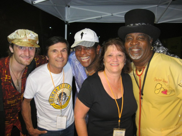 With Biscuit Miller and the Mix, Daytona Blues Festival, 2013