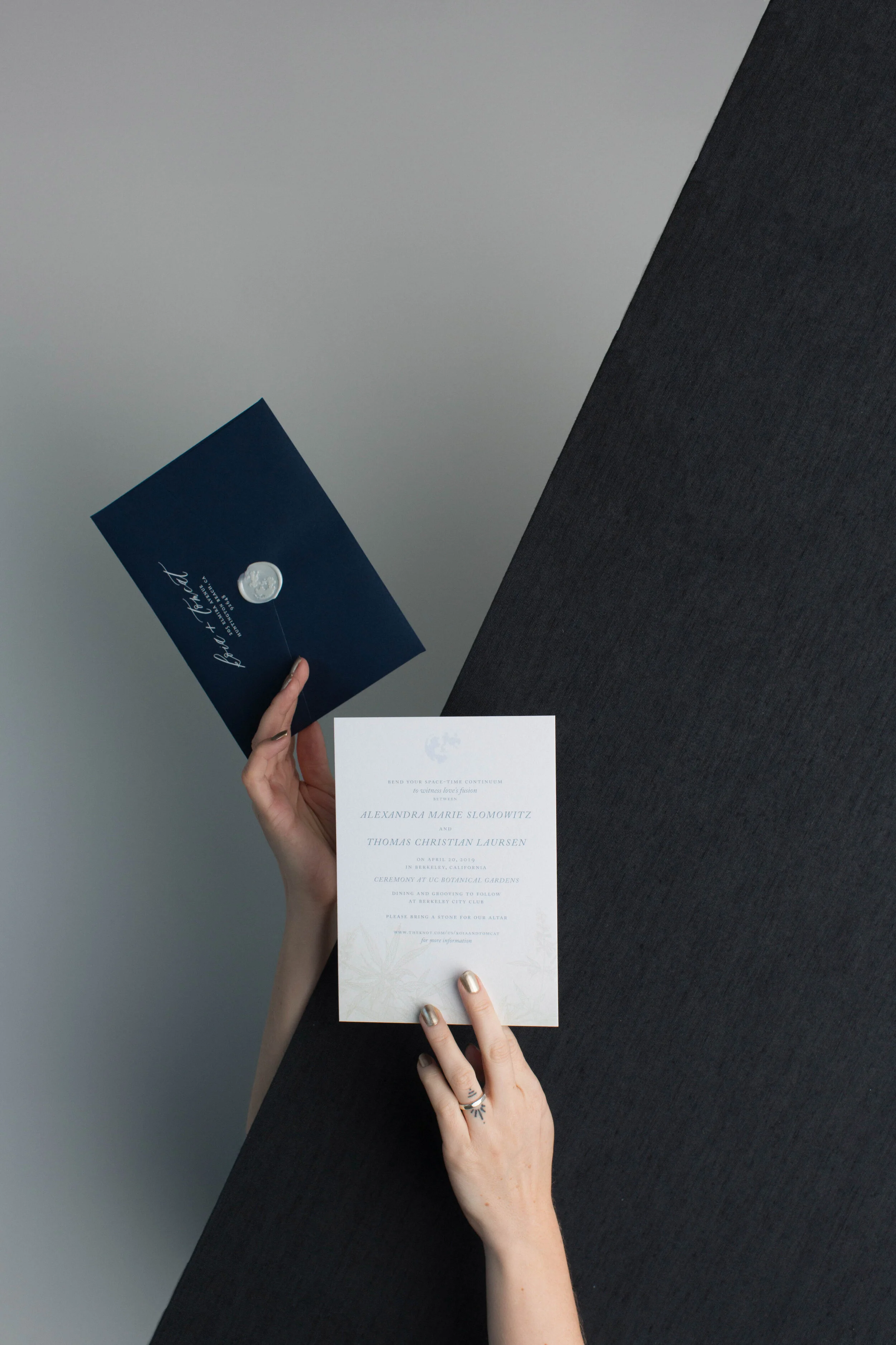 Invitation Suite by Bowerbird Atelier | Photo by Robin Jolin Photography