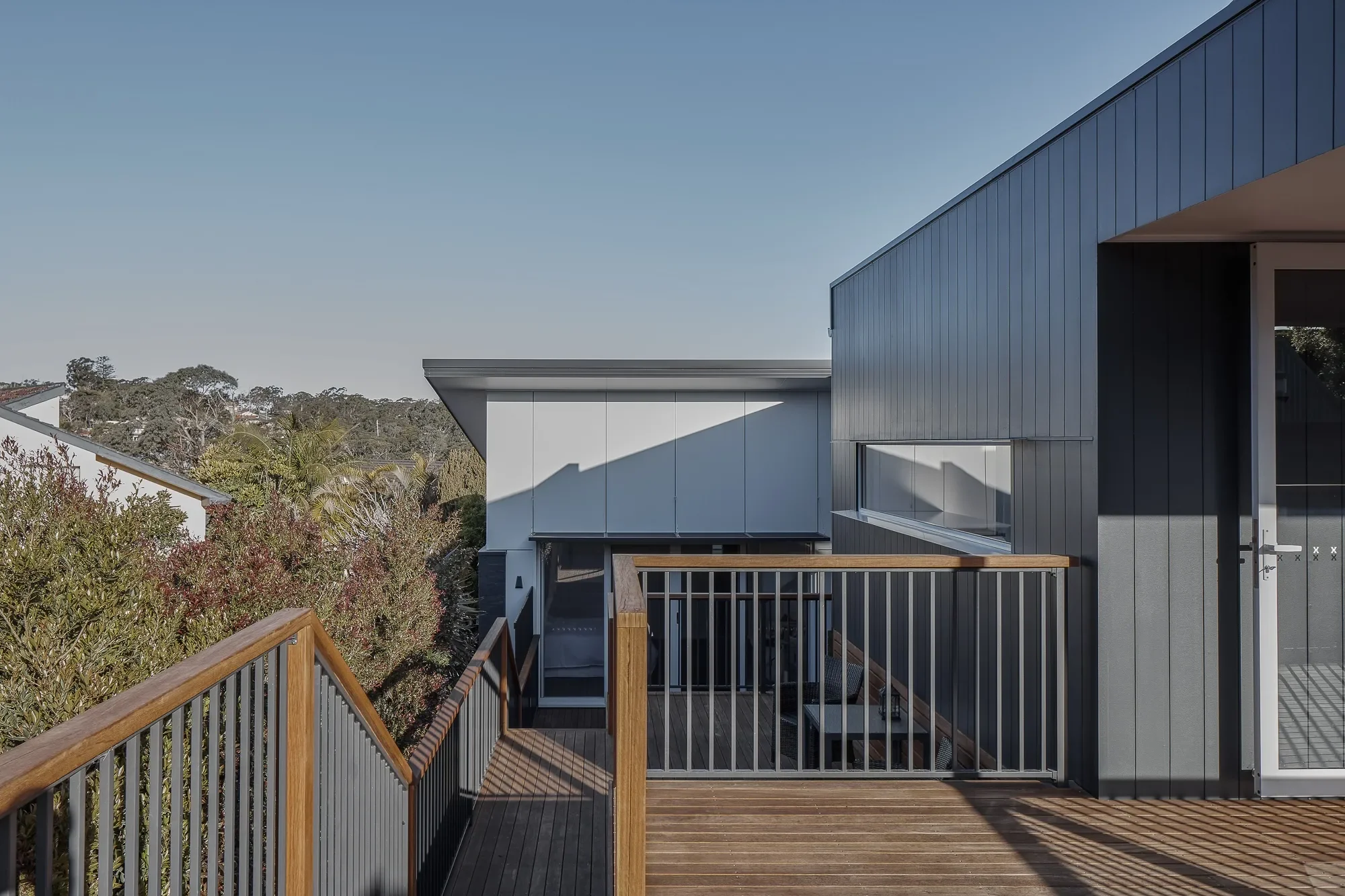 View from a renovated home in Sydney