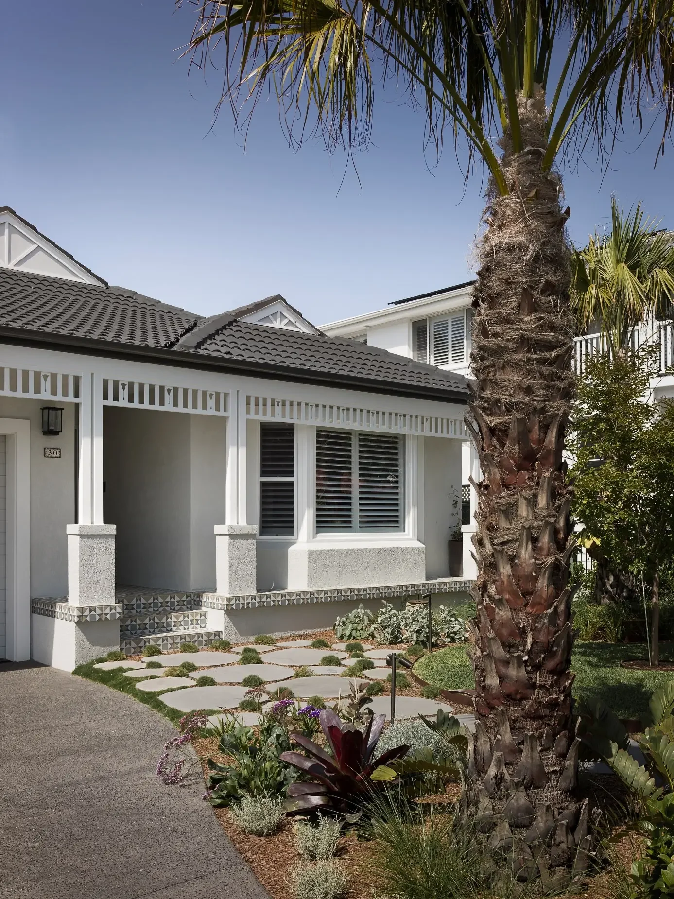 Restored cottage facade in Cronulla renovation project