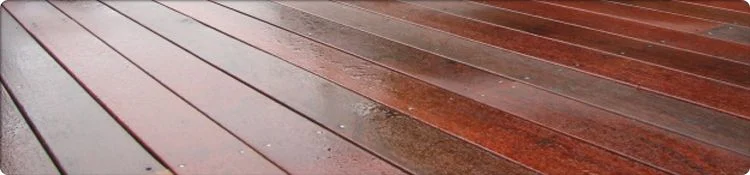 Jarrah Decking Example (wet)
