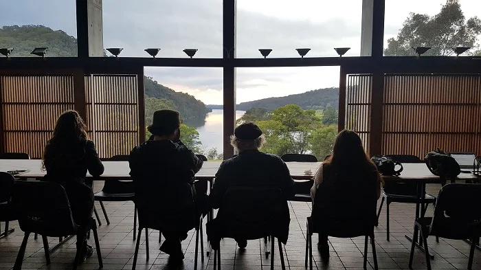 The Arthur & Yvonne Boyd Education Centre where the Masterclass takes place (Murcutt, Lewin & Lark, 1999)