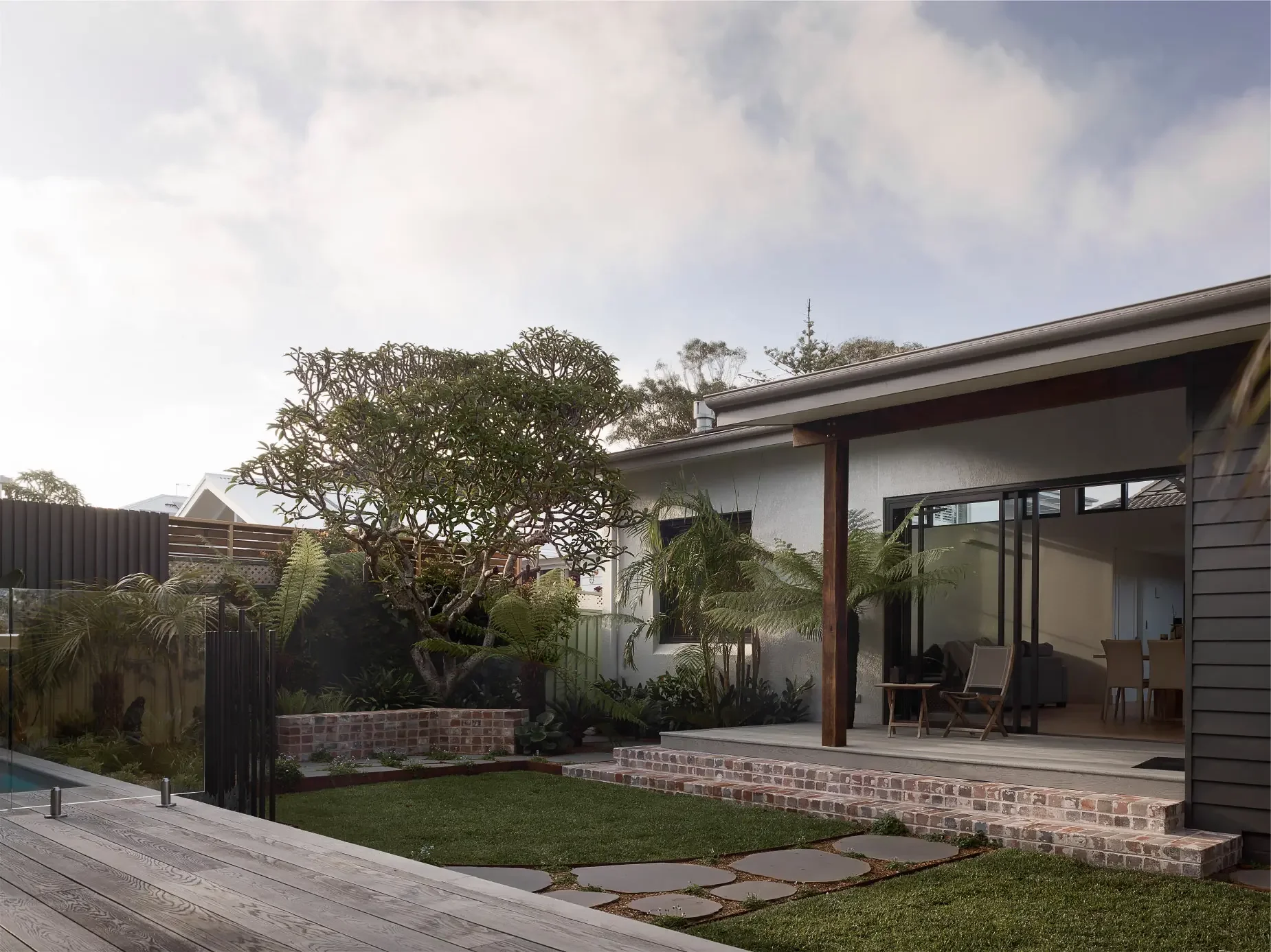 Architect renocation backyard extension in Northern Beaches