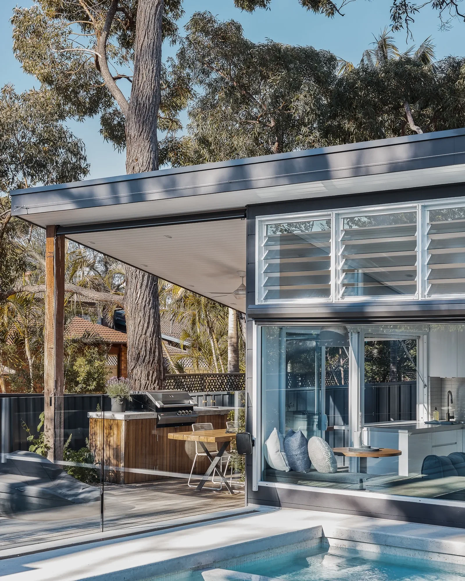 Modern small home exterior in Sydney