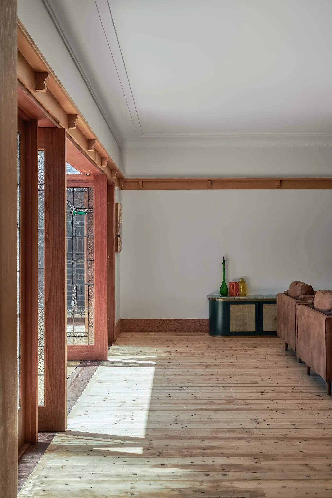 Indoor outdoor connection in heritage renovation