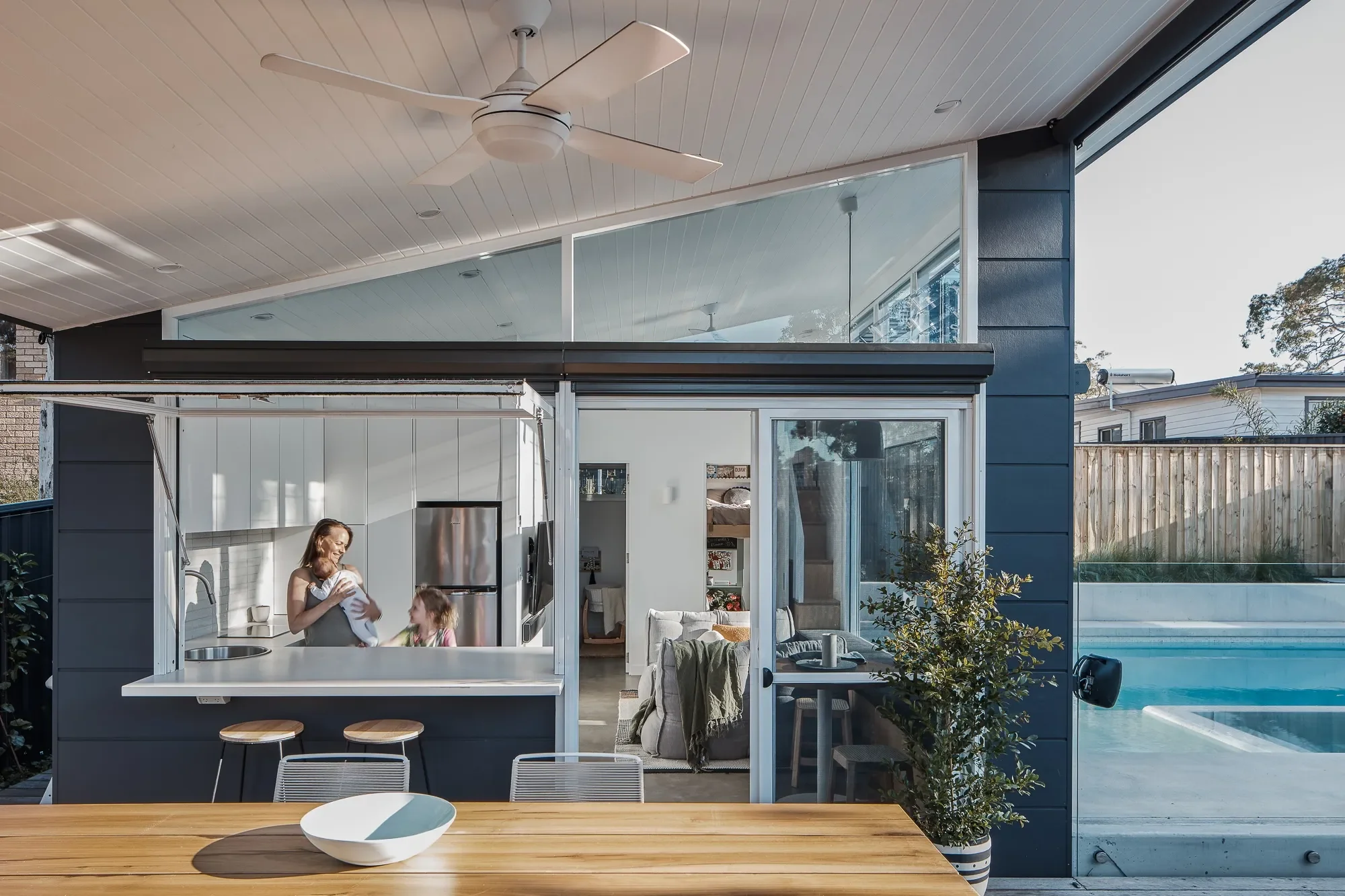 Coastal tiny home design with passive design in Freshwater Sydney