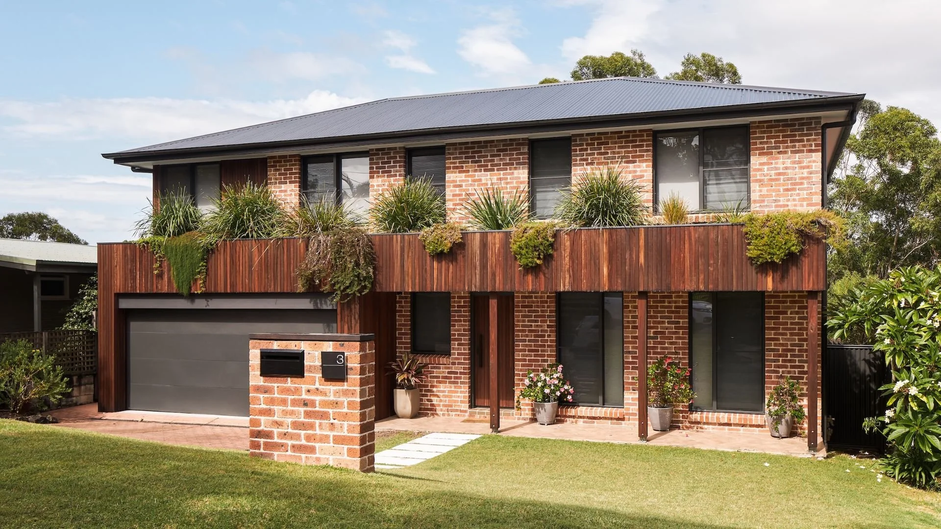 Renovated family home facade Sydney