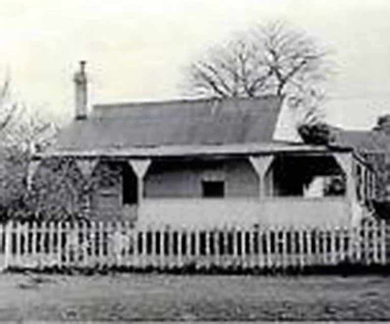 Historic photo of Gunyah cottage circa 1870