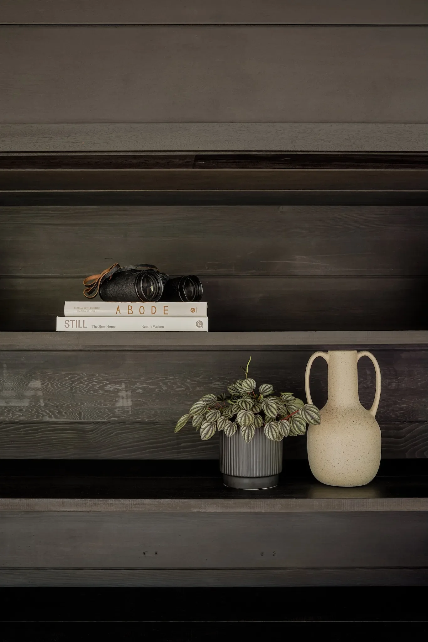 Minimal living room renovation with timber interior