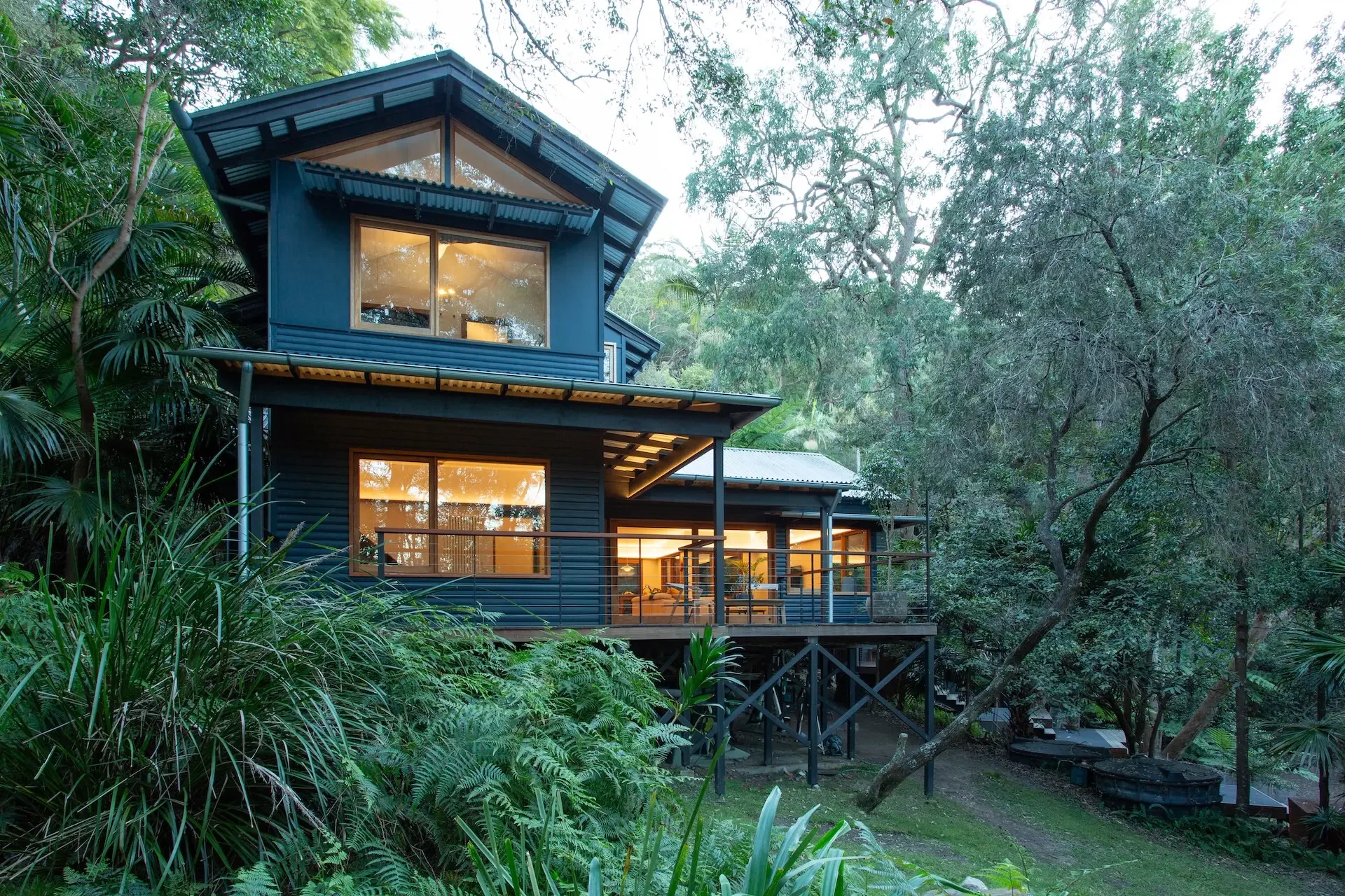 Renovated home in bushland setting