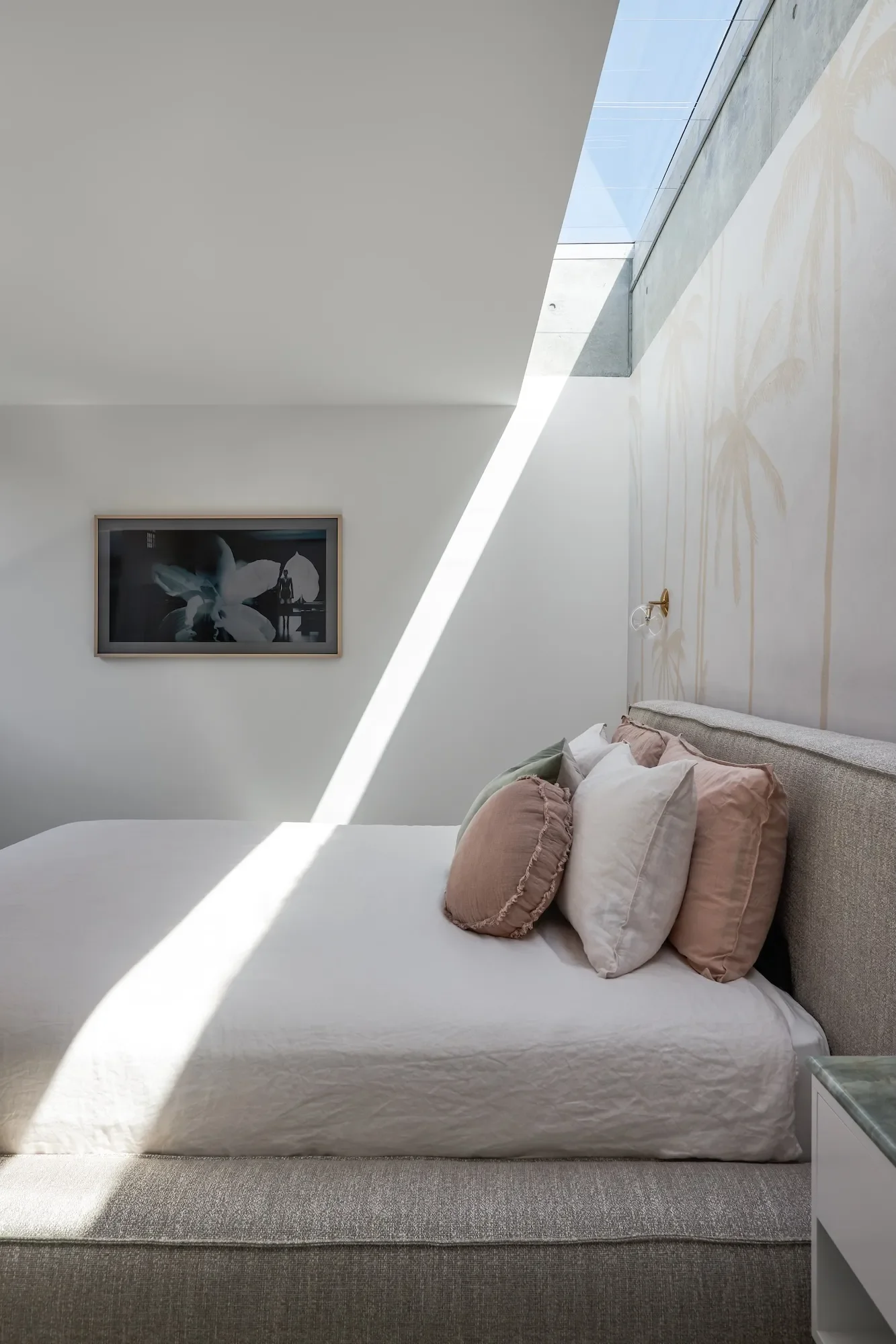 Renovated bedroom in Upper North Shore with passive design