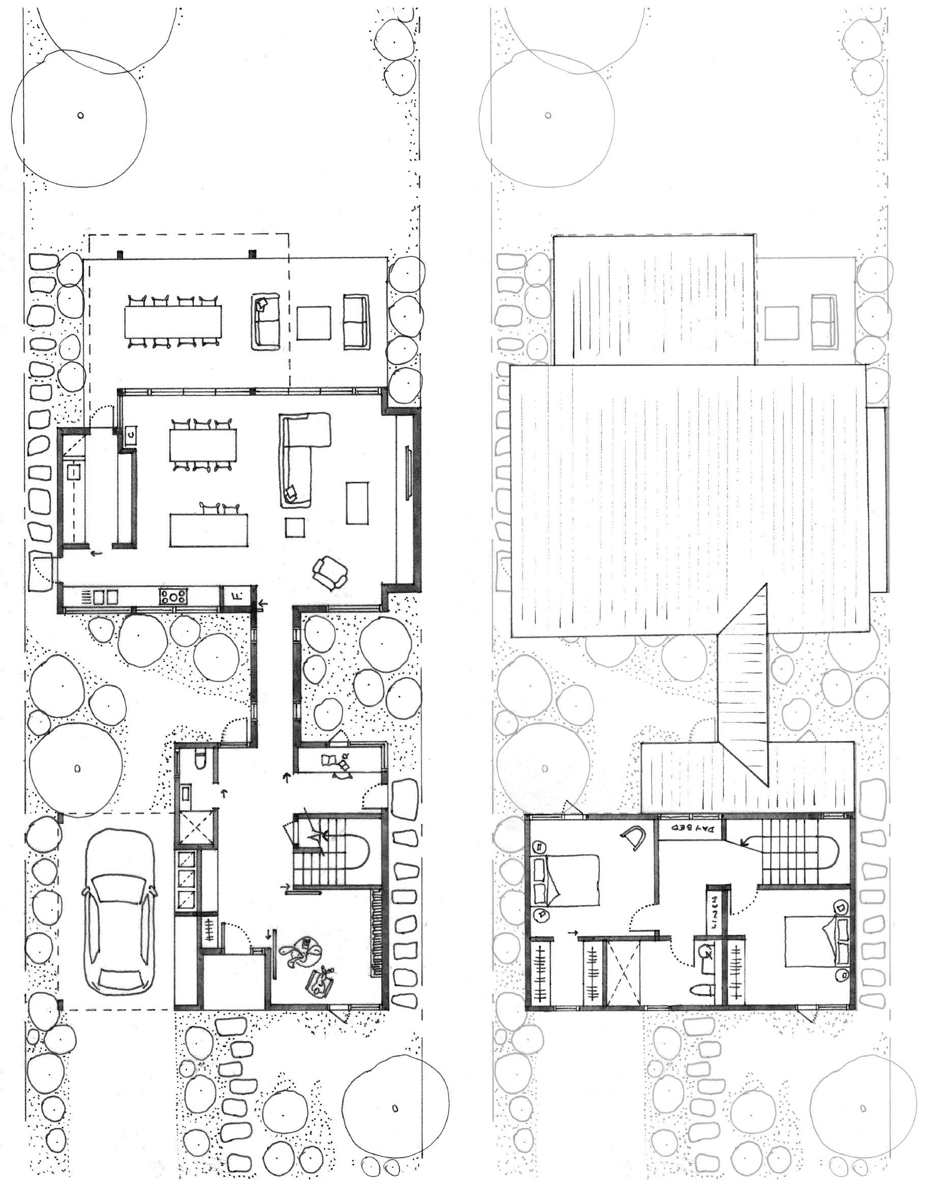 Beela House floor plans