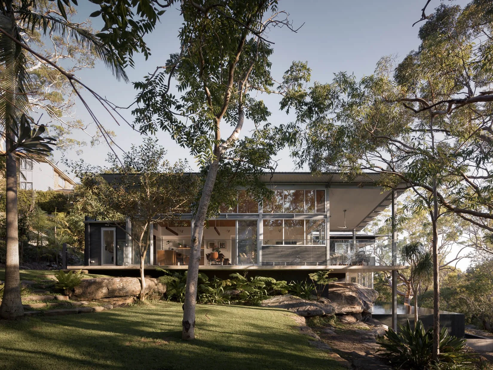 New sustainable home project set within bushland landscape by Ironbark Architecture