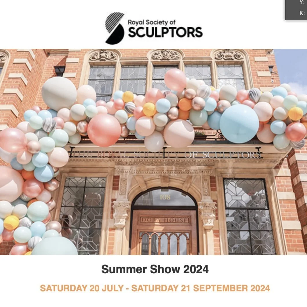 I&rsquo;m thrilled &lsquo;For She Dreams &ndash; Detail&rsquo; has been selected for inclusion in @royal_sculptors Summer Show 2024 curated by @david.mcalmont. This year&rsquo;s theme is&nbsp;Reality Check and features selected work from RSS members 