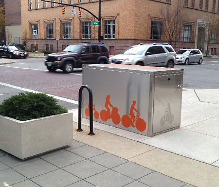 Specialty perforated Bike Vaults in Ohio