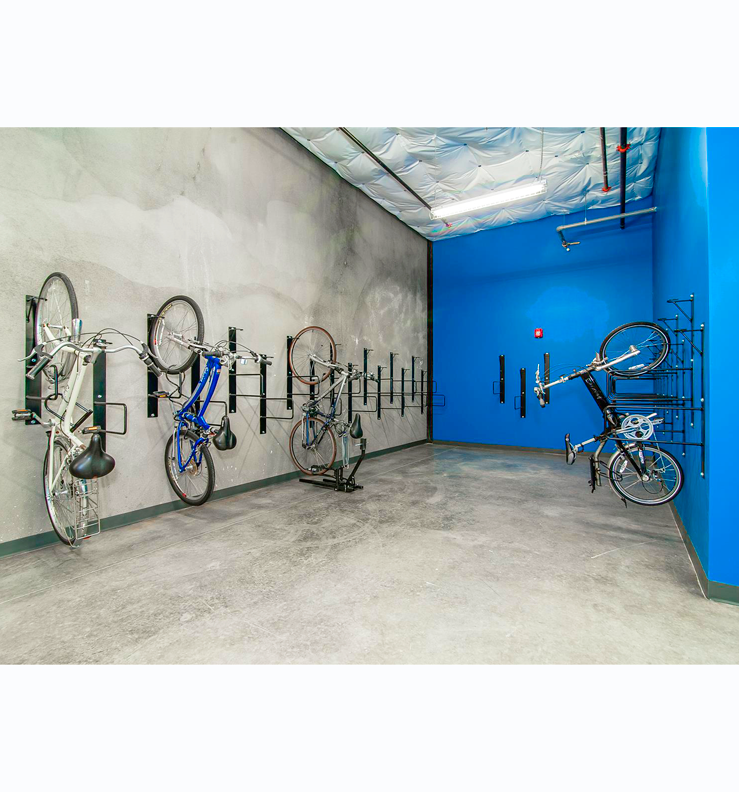 Wall Mounted Bike Rack | The Stirrup | Huntco