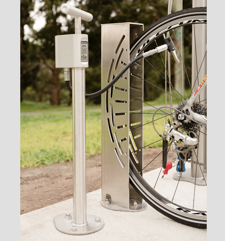 Specificitet geni sovende Bike Pump | Huntco Site Furnishings