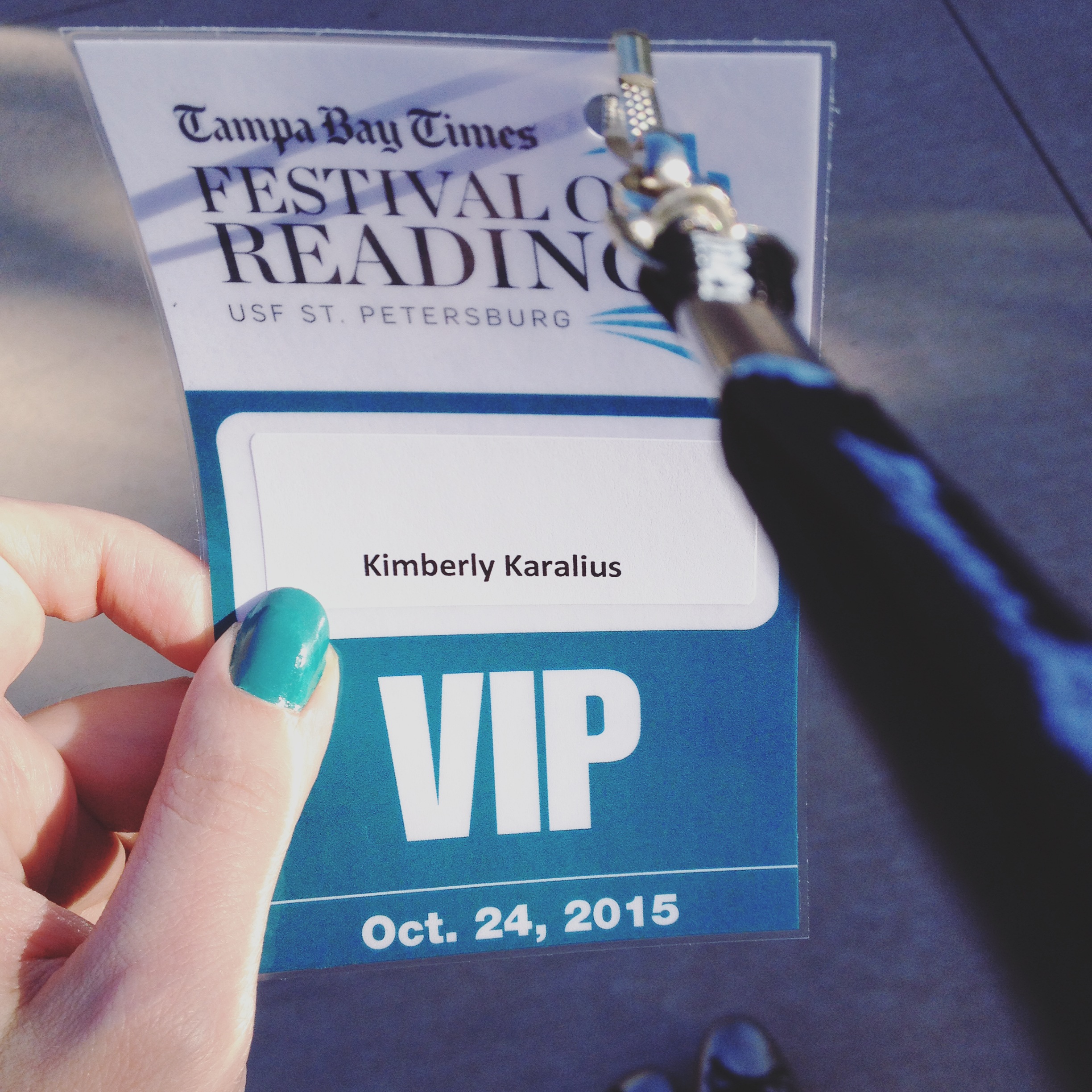 St. Petersburg, FL, Tampa Bay Times Festival of Reading - Oct 24th, 2015