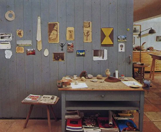 Joan Miro's studio