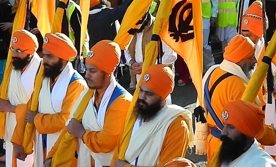 Nagar Kirtan in Southall, UK - Image Sourde: www.demotix.com