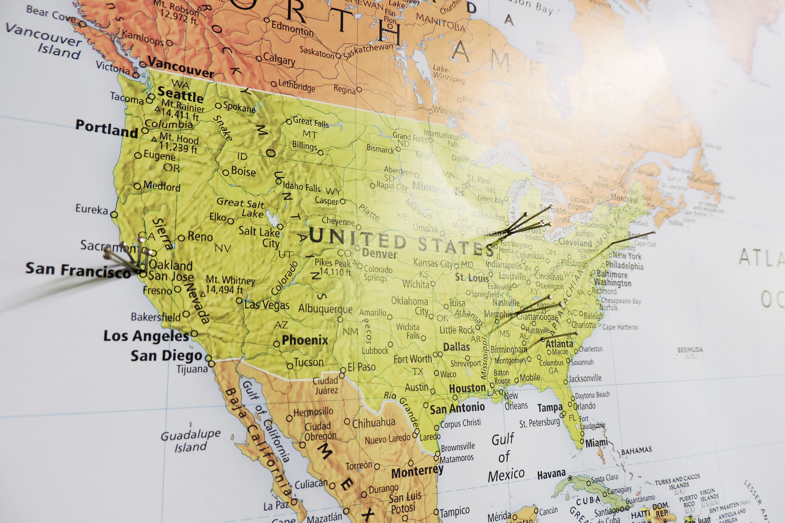 documentation for where the keys are traveling to.