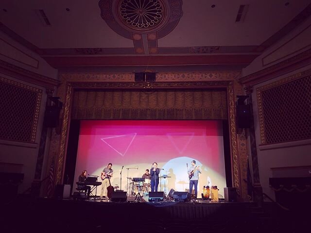 Sound check for our show tonight with @stableshakers at @capitoltheatrecenter at 7:30 in #chambersburgpa - Come on out!!