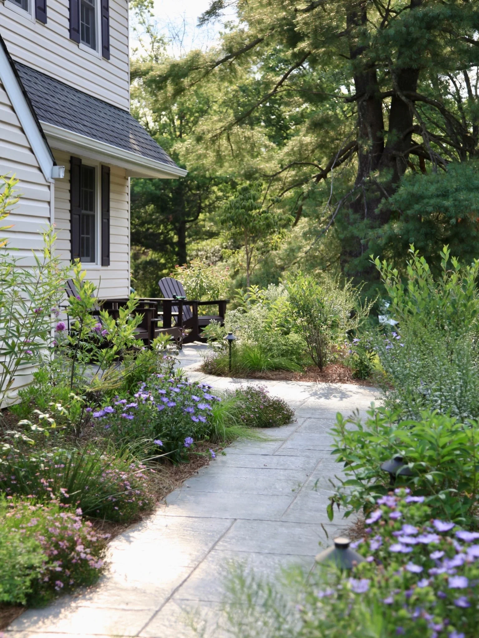 Baby steps..

As is often the case, we created a masterplan for this Ambler property that enabled the homeowner to work in phases. Prioritizing the most important tasks (in this case stormwater management featured in yesterday&rsquo;s post) creates t
